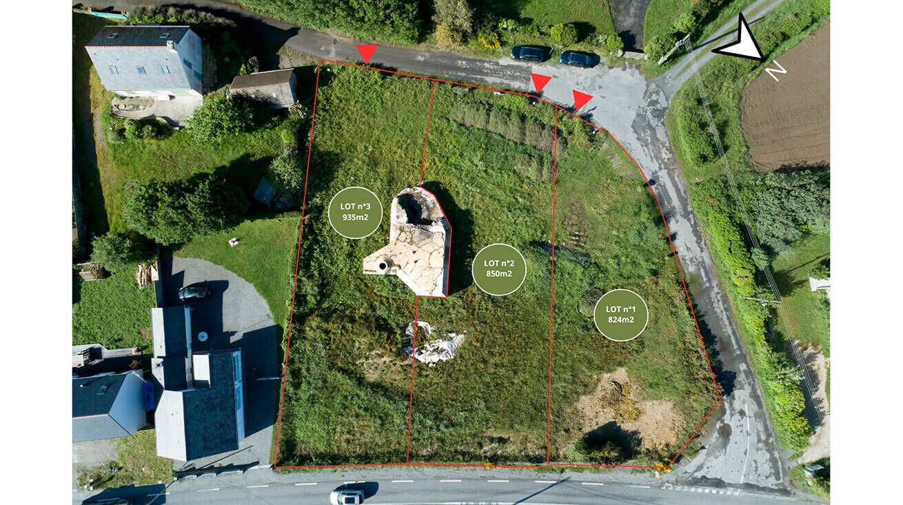 Terrain dans Guérande à vendre Aérien– Image 1 sur 3