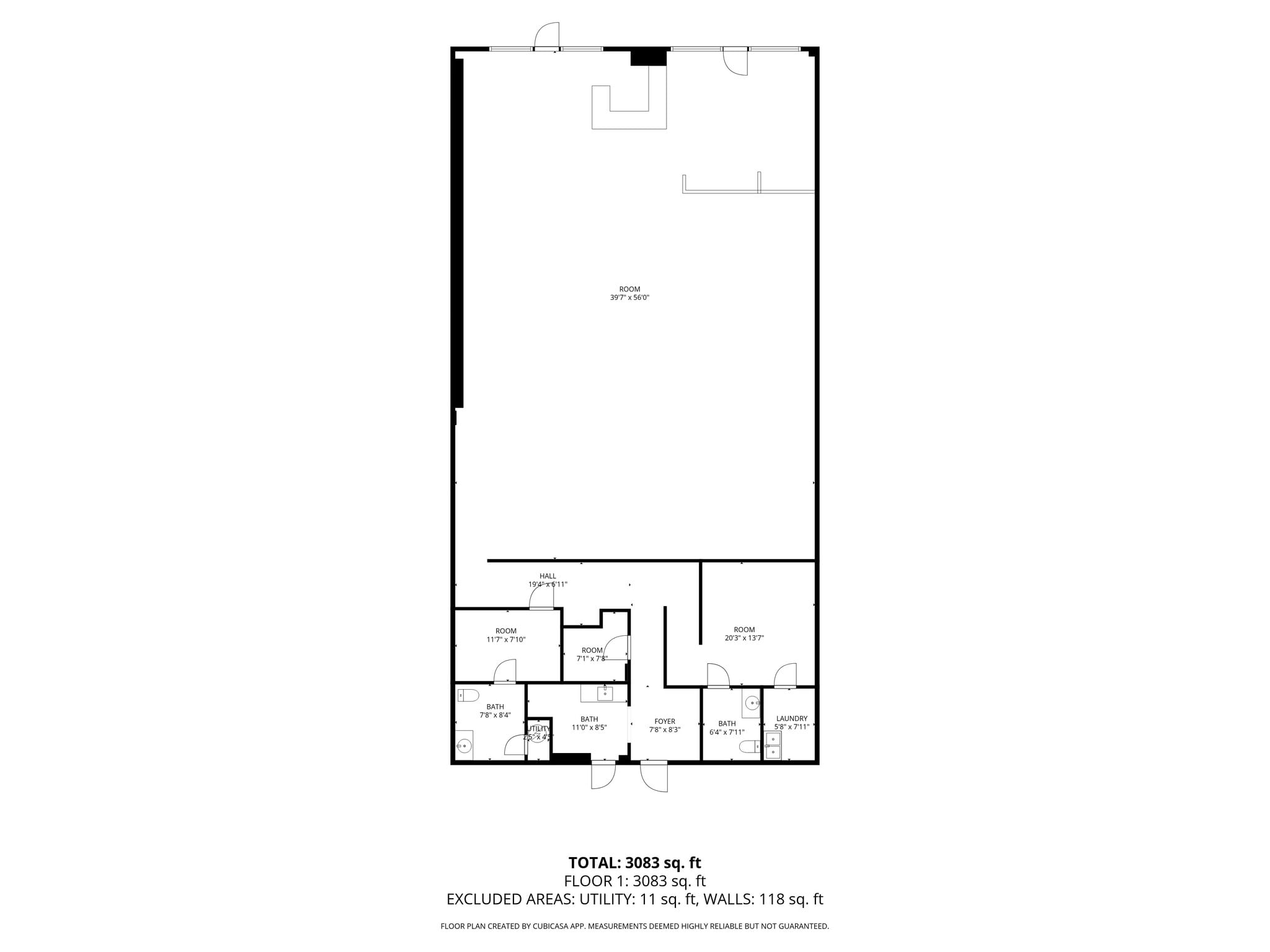 2965 Germantown Pky, Bartlett, TN à louer Plan d’étage– Image 1 sur 1