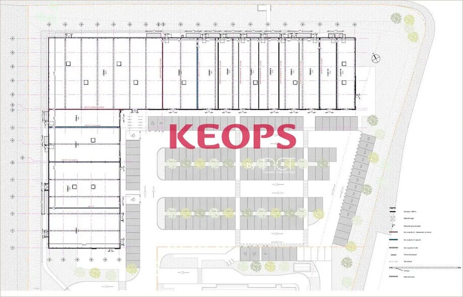 Local commercial dans Flourens à louer - Plan d’étage – Image 2 sur 3