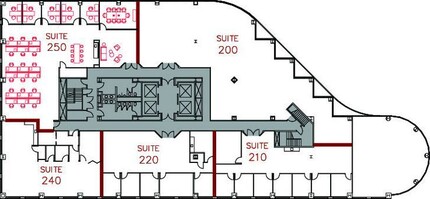 4270 Executive Sq, La Jolla, CA à louer Plan d’étage– Image 1 sur 1