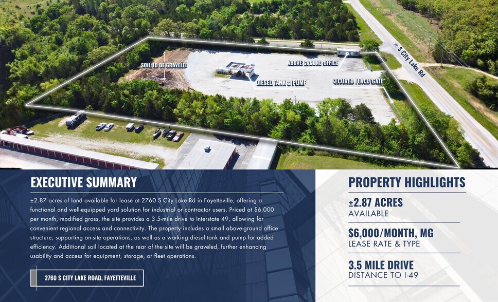 2760 S City Lake Rd, Fayetteville, AR à louer - Photo de l’immeuble – Image 2 sur 6