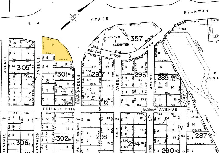 2300 Route 35, Manasquan, NJ à vendre - Plan cadastral – Image 2 sur 6