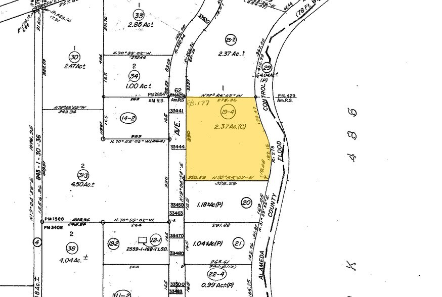 33440-33444 Western Ave, Union City, CA à louer - Plan cadastral – Image 3 sur 3
