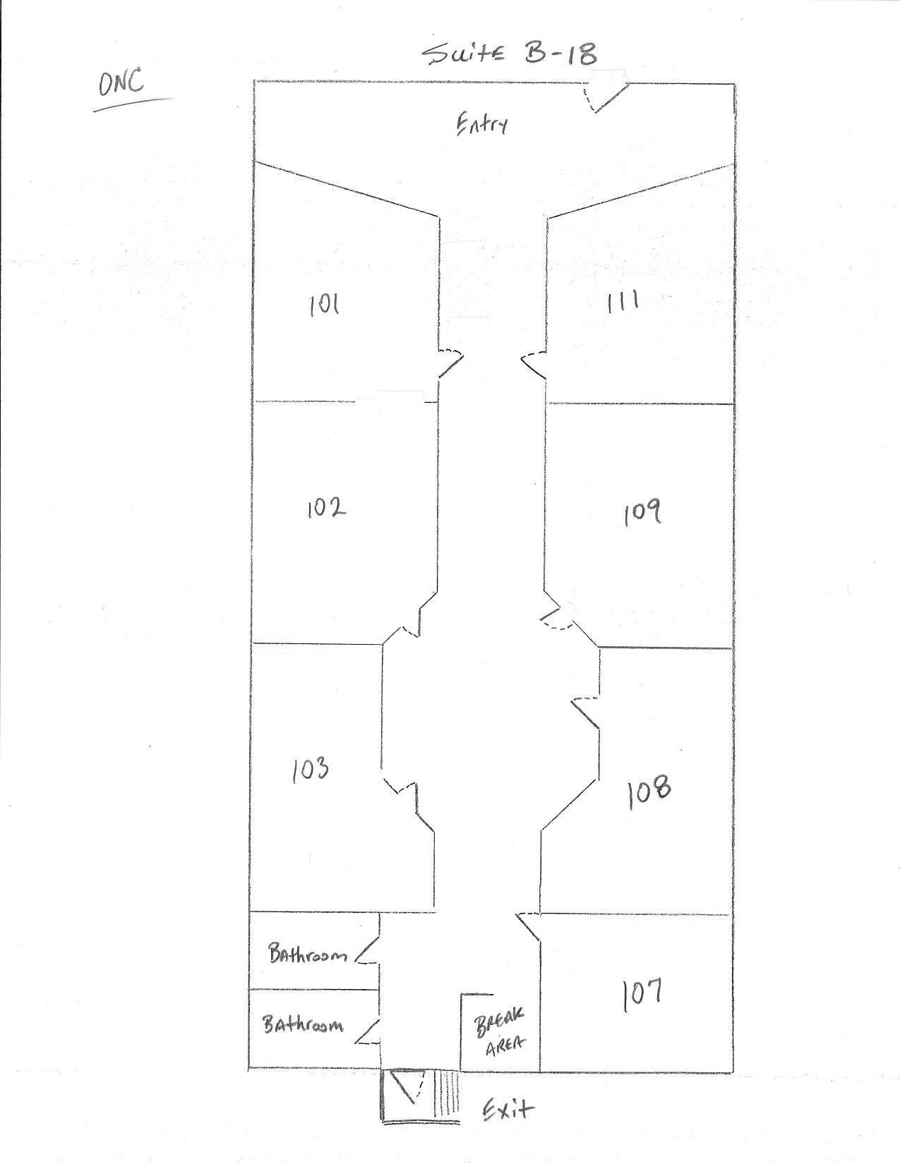 5495 Old National Hwy, College Park, GA à louer Plan d’étage– Image 1 sur 1