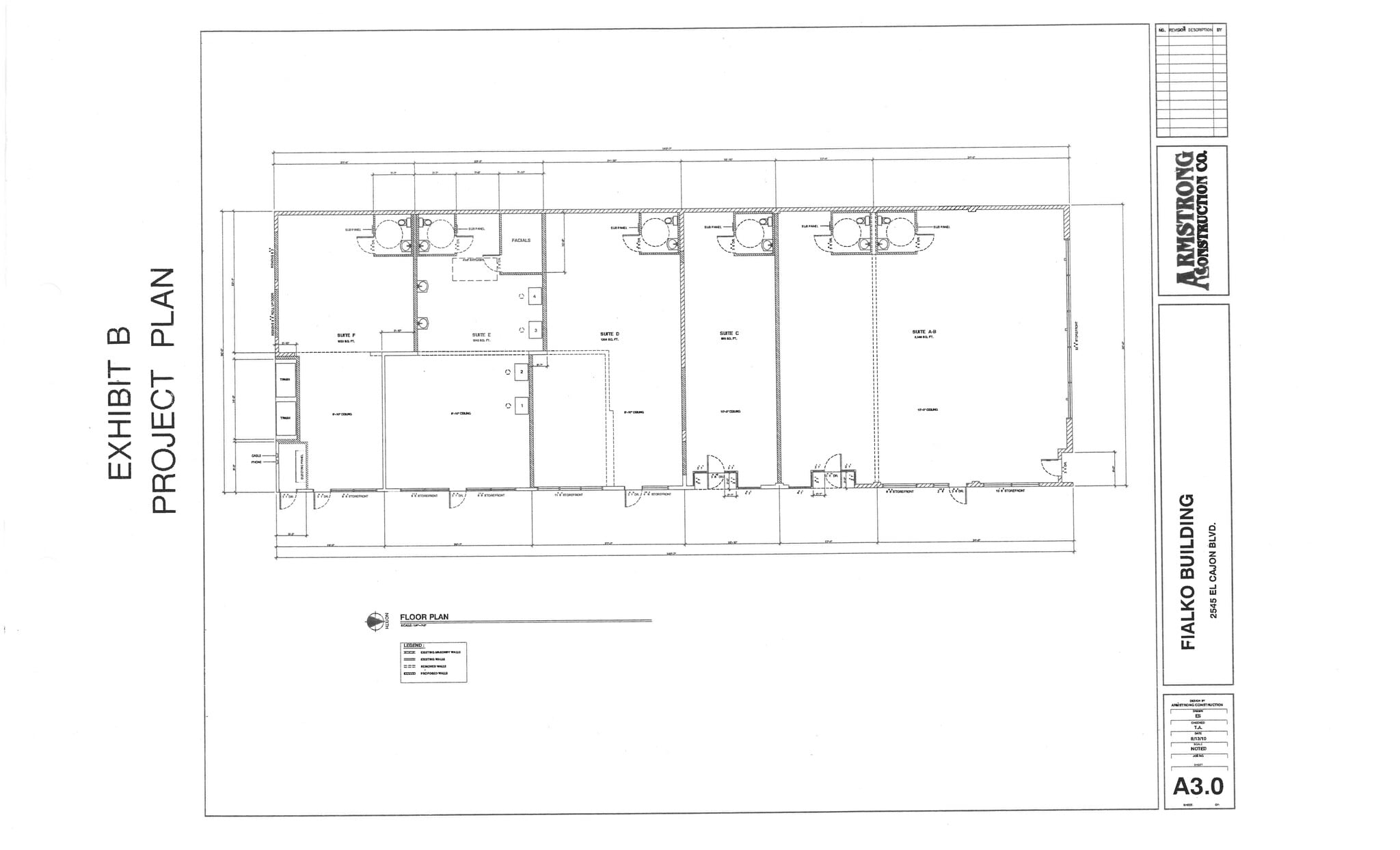2545 El Cajon Blvd, San Diego, CA à louer Plan de site– Image 1 sur 1