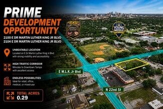 Plus de détails pour 2100 E Doctor Martin Luther King Junior Blvd, Tampa, FL - Terrain à vendre
