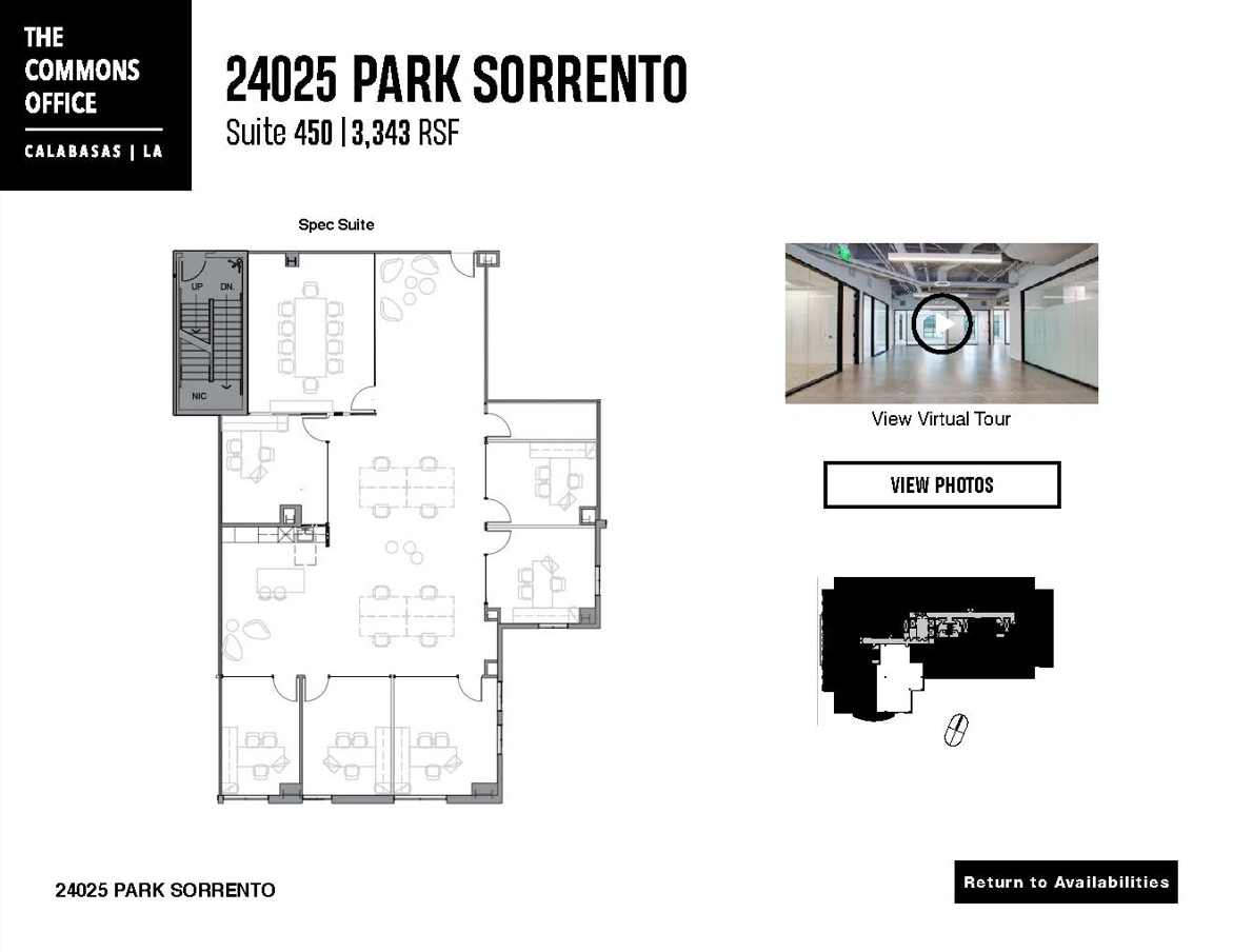 24025 Park Sorrento, Calabasas, CA à louer Plan d’étage– Image 1 sur 9