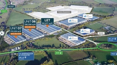 Coventry Rd, Rugby à louer Aérien– Image 2 sur 12