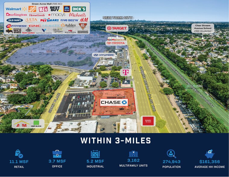 330 Sunrise Hwy, Valley Stream, NY à vendre - Photo de l’immeuble – Image 3 sur 9