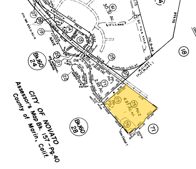 5720 Nave Dr, Novato, CA à louer - Plan cadastral – Image 3 sur 6