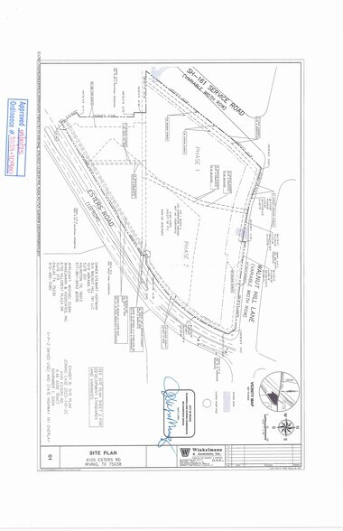 4105 Esters Rd, Irving, TX à vendre - Plan de site – Image 1 sur 5