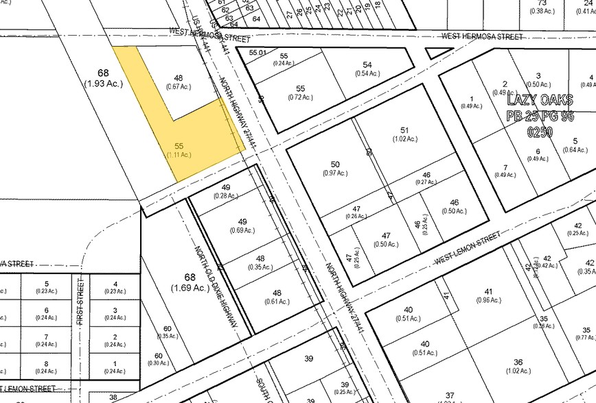 201 W Guava St, The Villages, FL à louer - Plan cadastral – Image 2 sur 28