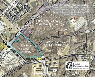 Plus de détails pour 13900 Mattawoman, Brandywine, MD - Terrain à vendre