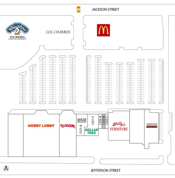 1325 E Jackson St, Macomb, IL à louer - Plan de site – Image 3 sur 3