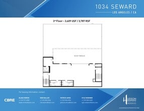 1034 Seward St, Los Angeles, CA à vendre Plan d’étage– Image 1 sur 1
