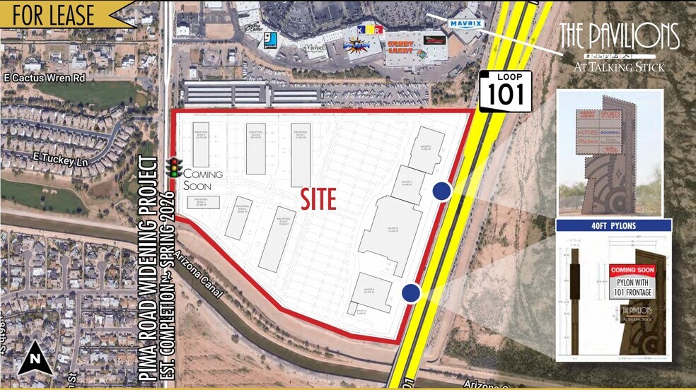 South of SWC Talking Stick Way & 101 loop, Scottsdale, AZ à louer - Photo de l’immeuble – Image 2 sur 4