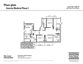 9225 N 3rd St, Phoenix, AZ à louer Plan d’étage– Image 1 sur 1