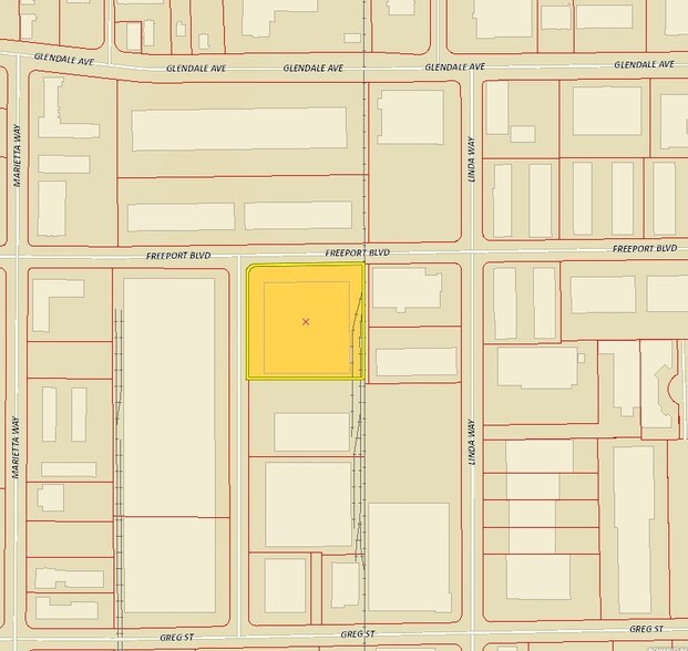 725 Freeport Blvd, Sparks, NV à louer - Plan cadastral – Image 3 sur 3