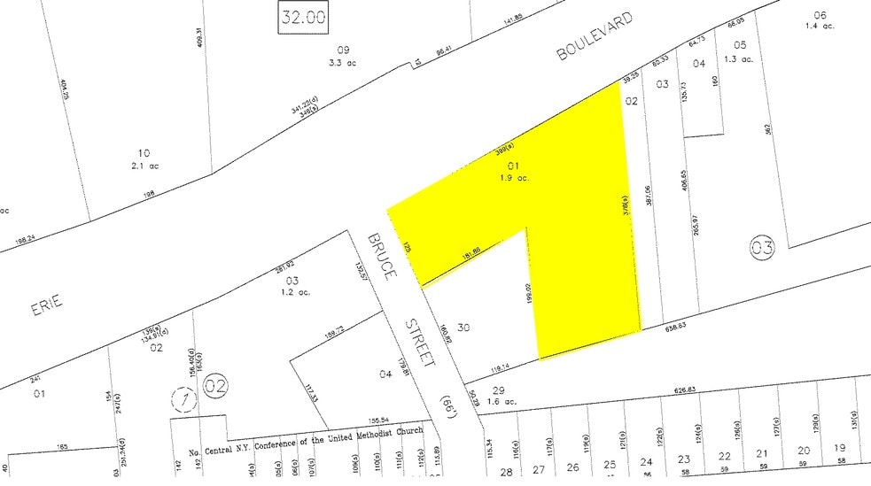 2112 Erie Blvd E, Syracuse, NY à louer - Plan cadastral – Image 2 sur 14