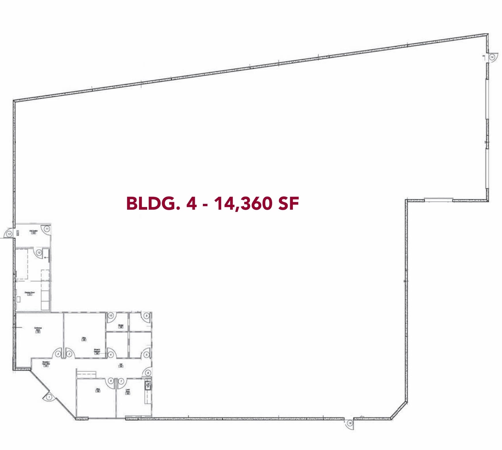 42191 Zevo Dr, Temecula, CA à louer Plan d’étage– Image 1 sur 2