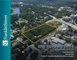 Plus de détails pour 2735 University Blvd, Jacksonville, FL - Terrain à vendre