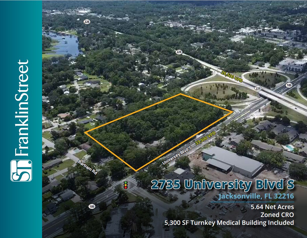 2735 University Blvd, Jacksonville, FL à vendre Photo de l’immeuble– Image 1 sur 7