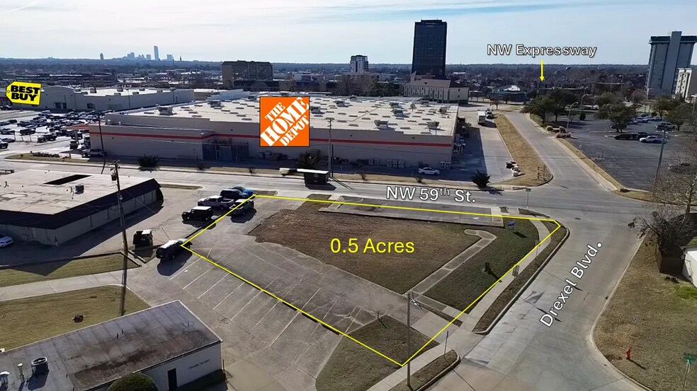 3105 NW 59th St, Oklahoma City, OK à vendre - Aérien – Image 2 sur 2