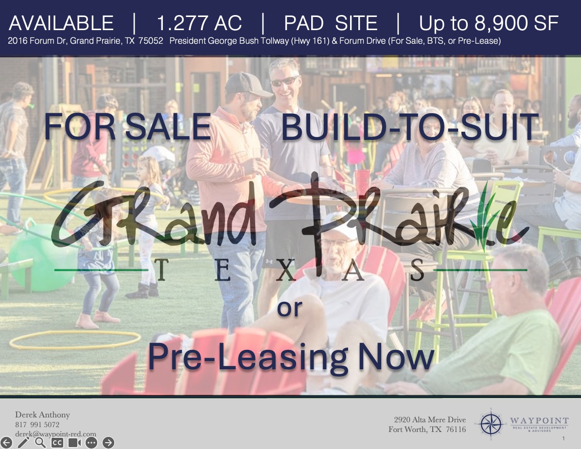 2016 Forum Dr, Grand Prairie, TX à vendre Photo principale– Image 1 sur 9