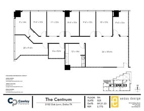 3102 Oak Lawn Ave, Dallas, TX à louer Plan d’étage– Image 1 sur 1