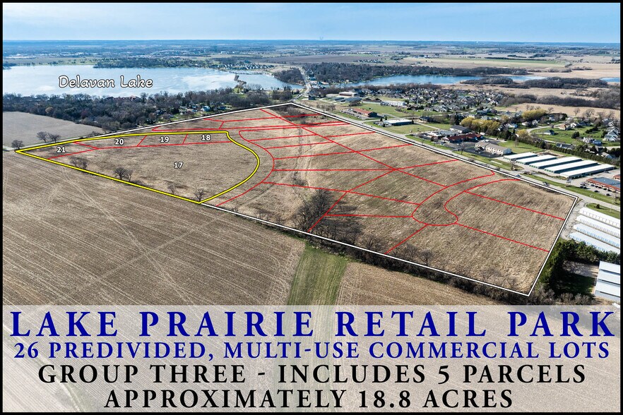 Lt17-Lt21 Highway 50, Delavan, WI à vendre - Aérien – Image 1 sur 17