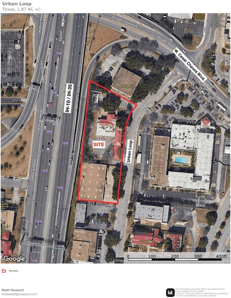 503 & 523 Urban Loop, San Antonio, TX à vendre - Aérien – Image 1 sur 6