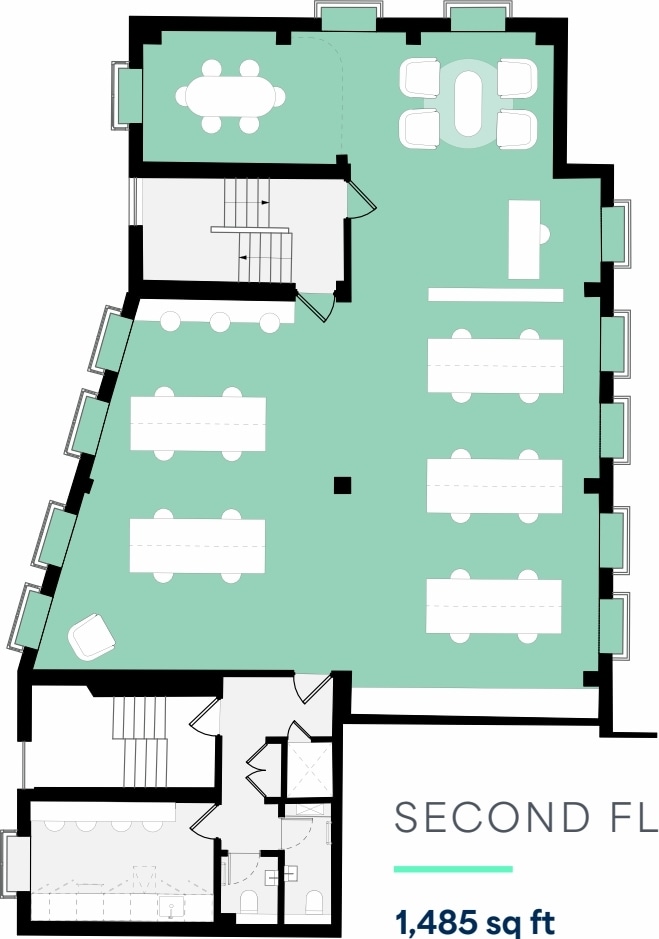 1-3 South St, Chichester à louer Plan d’étage– Image 1 sur 1