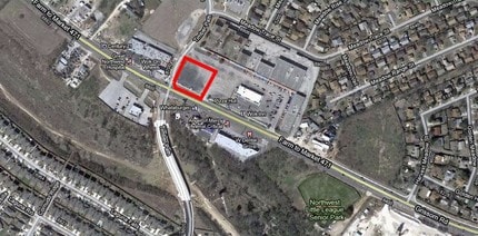 8751 Grissom Rd, San Antonio, TX - VUE AÉRIENNE  vue de carte