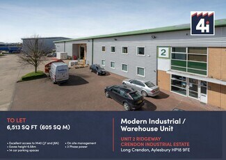 Plus de détails pour Ridgeway, Long Crendon - Industriel/Logistique à louer