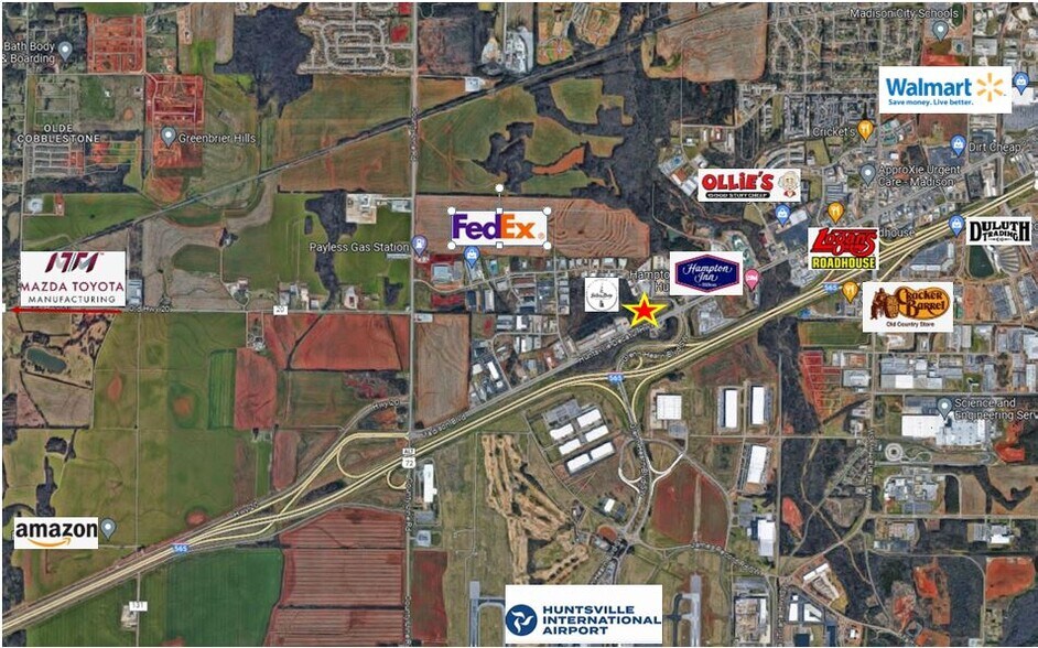 Madison Blvd, Madison, AL à vendre - Aérien – Image 3 sur 3