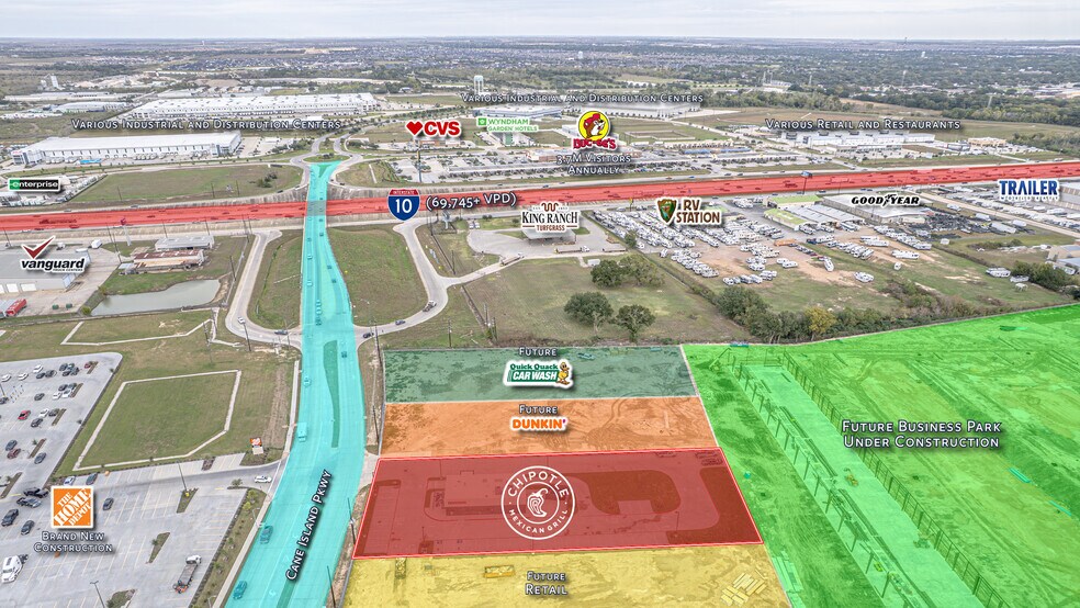 128 Cane Island Pky, Katy, TX à vendre - Photo de l’immeuble – Image 3 sur 6