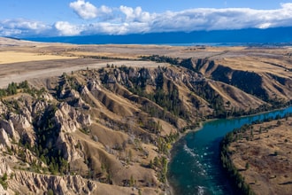 42295 Irvine Flats Rd, Polson, MT - VUE AÉRIENNE vue de carte - Image1