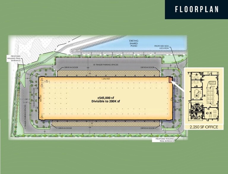 759 Autonomous Dr, Ridgeville, SC à louer - Plan de site – Image 3 sur 3