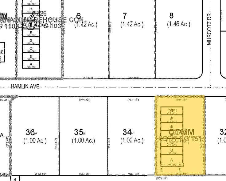 1413 Hamlin Ave, Saint Cloud, FL à vendre - Plan cadastral – Image 2 sur 6