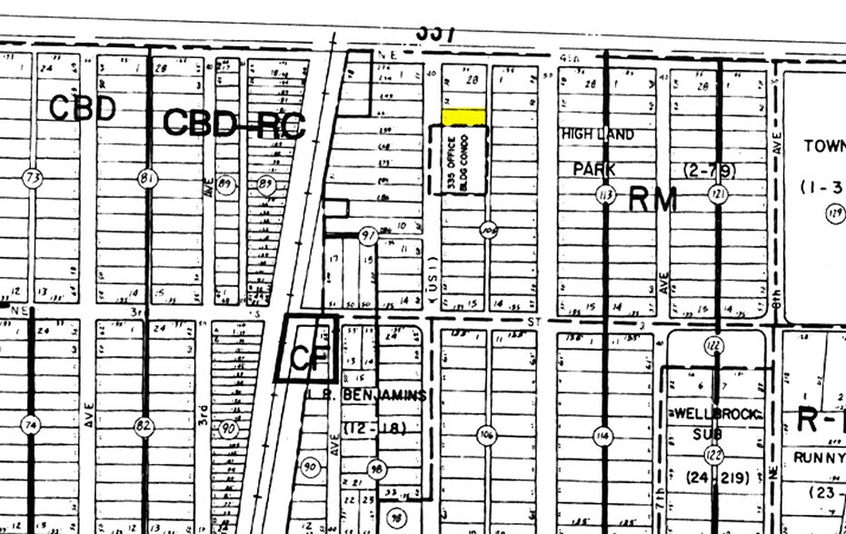 381 NE 5th Ave, Delray Beach, FL à vendre - Plan cadastral – Image 3 sur 9