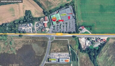 Route Departementale 306, Vert-Saint-Denis, SEM - Vue aérienne  vue de carte