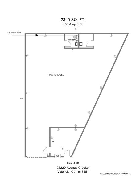 28220 Avenue Crocker, Valencia, CA à louer - Photo de l’immeuble – Image 3 sur 3