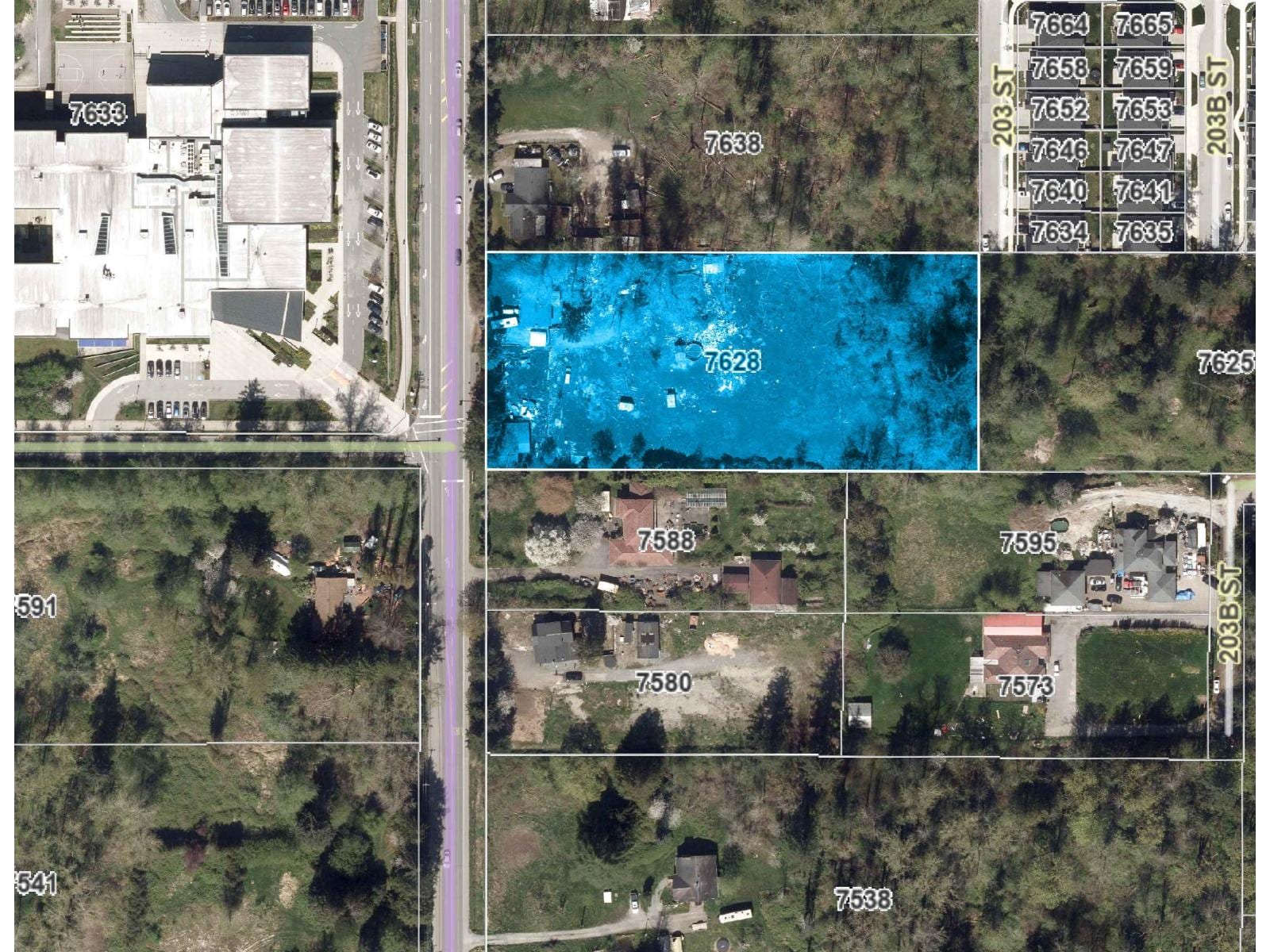 7628 202A St, Langley, BC à vendre Aérien– Image 1 sur 2