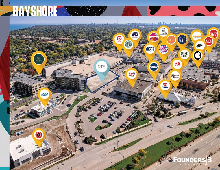 West Towncenter Drive, Glendale, WI à vendre - Aérien – Image 2 sur 3