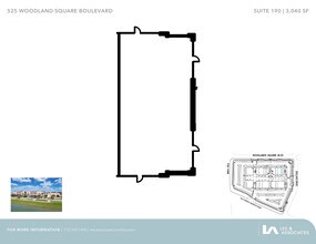 525 Woodland Square Blvd, Conroe, TX à louer Plan d’étage– Image 1 sur 1