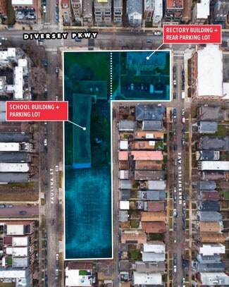 Plus de détails pour 1641-1651 W Diversey Pky, Chicago, IL - Terrain à vendre