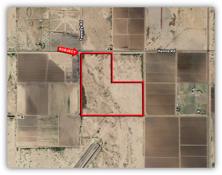 SEC Hanna Rd and Tweedy rd, Eloy, AZ à vendre - Photo de l’immeuble – Image 2 sur 3
