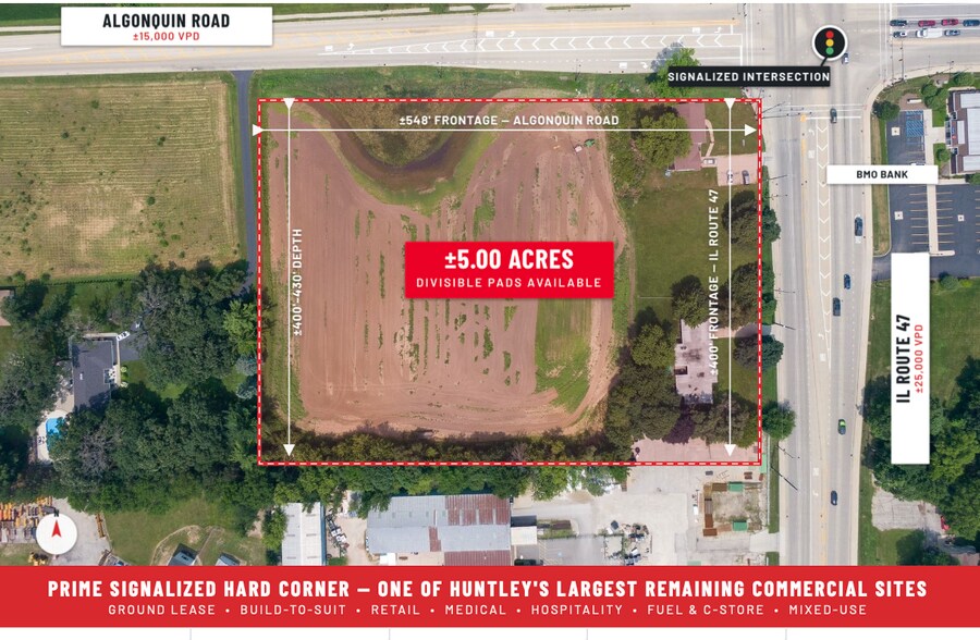 10603 N Il Route 47, Huntley, IL à louer - Photo de l’immeuble – Image 1 sur 3