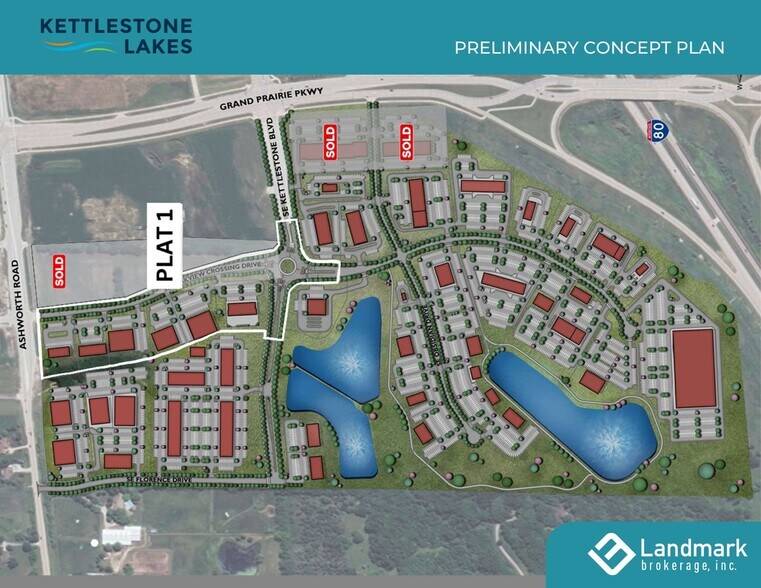 Interstate 80 & Grand Prairie Parkway, Waukee, IA à vendre - Photo de l’immeuble – Image 3 sur 11