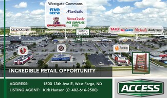 Plus de détails pour 1500 13th Ave E, West Fargo, ND - Local commercial à louer